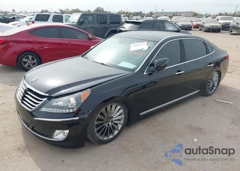 2014 Hyundai Equus Ultimate z USA, uszkodzony, nr VIN KMHGH4JH5EU082872